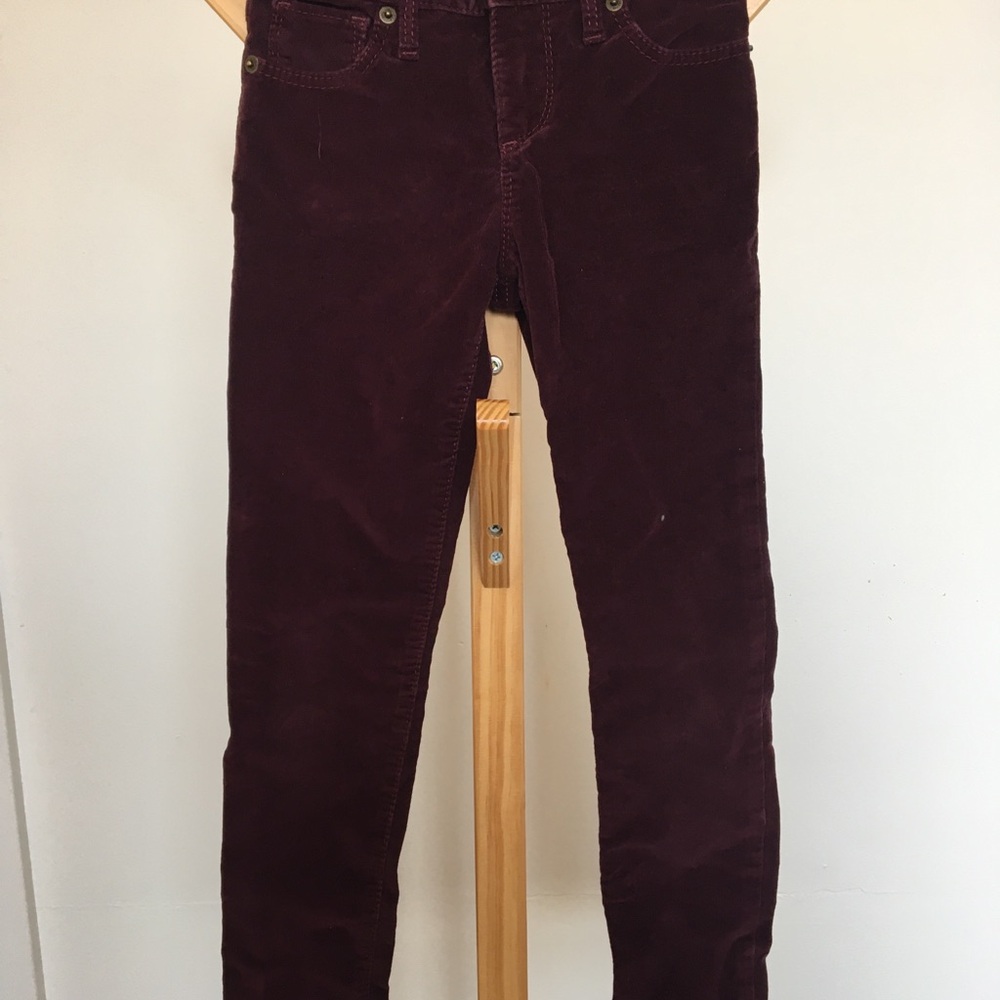 Purple Corduroy Pants